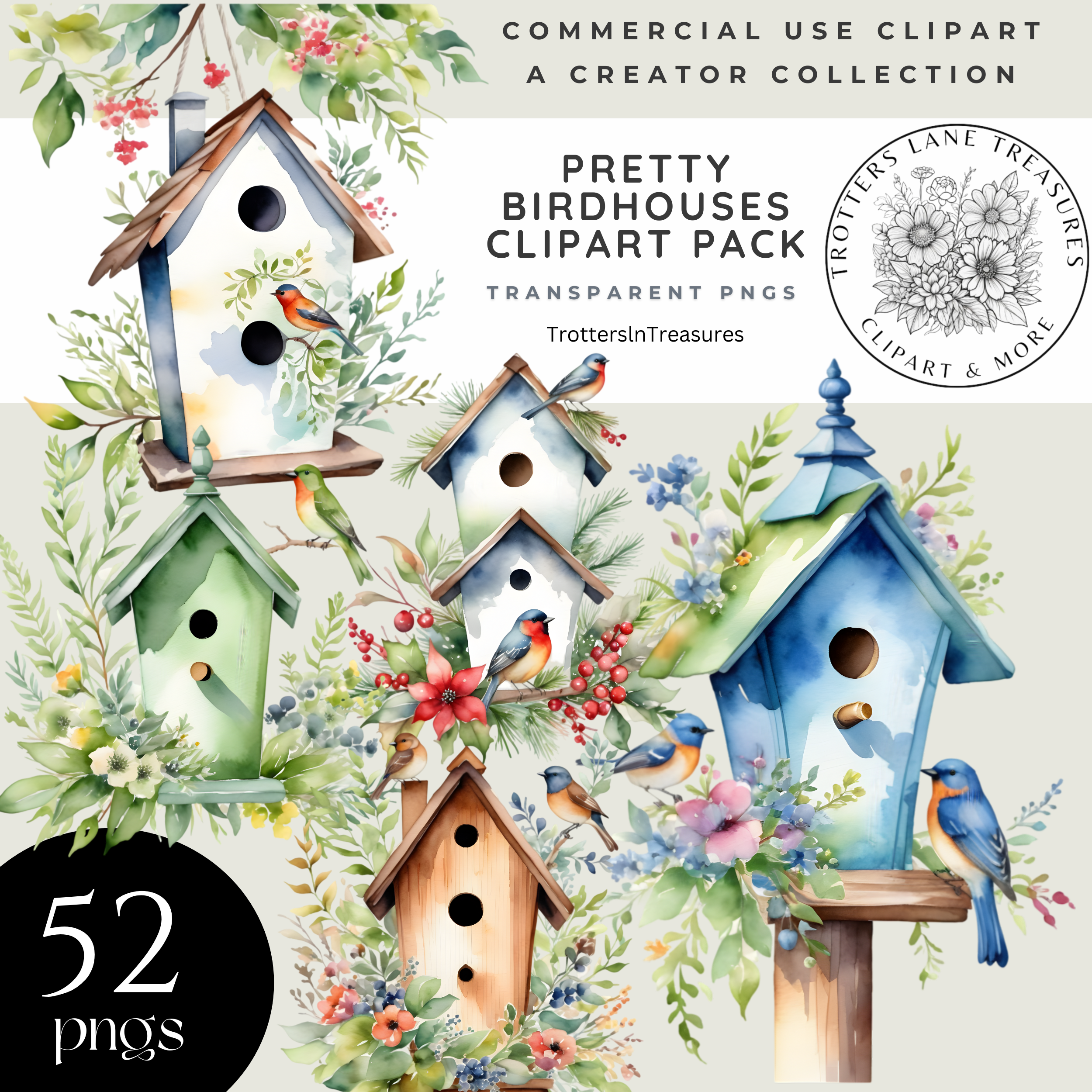Pretty Birdhouses Template (2500 x 2500 px) (1)